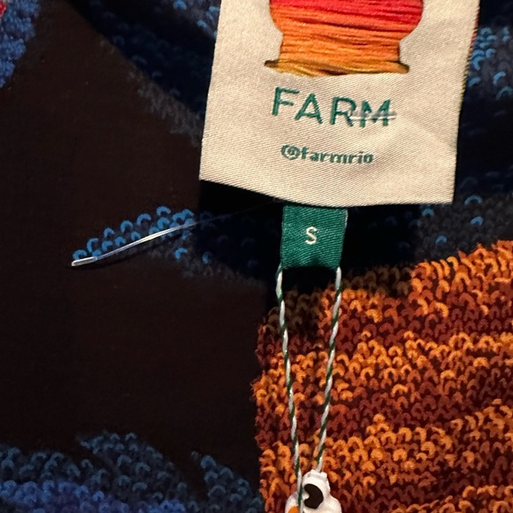 Farm Rio x Anthropologie Puff Sleeve Maxi Dress. Excluded from Sale - Picture 9 of 10